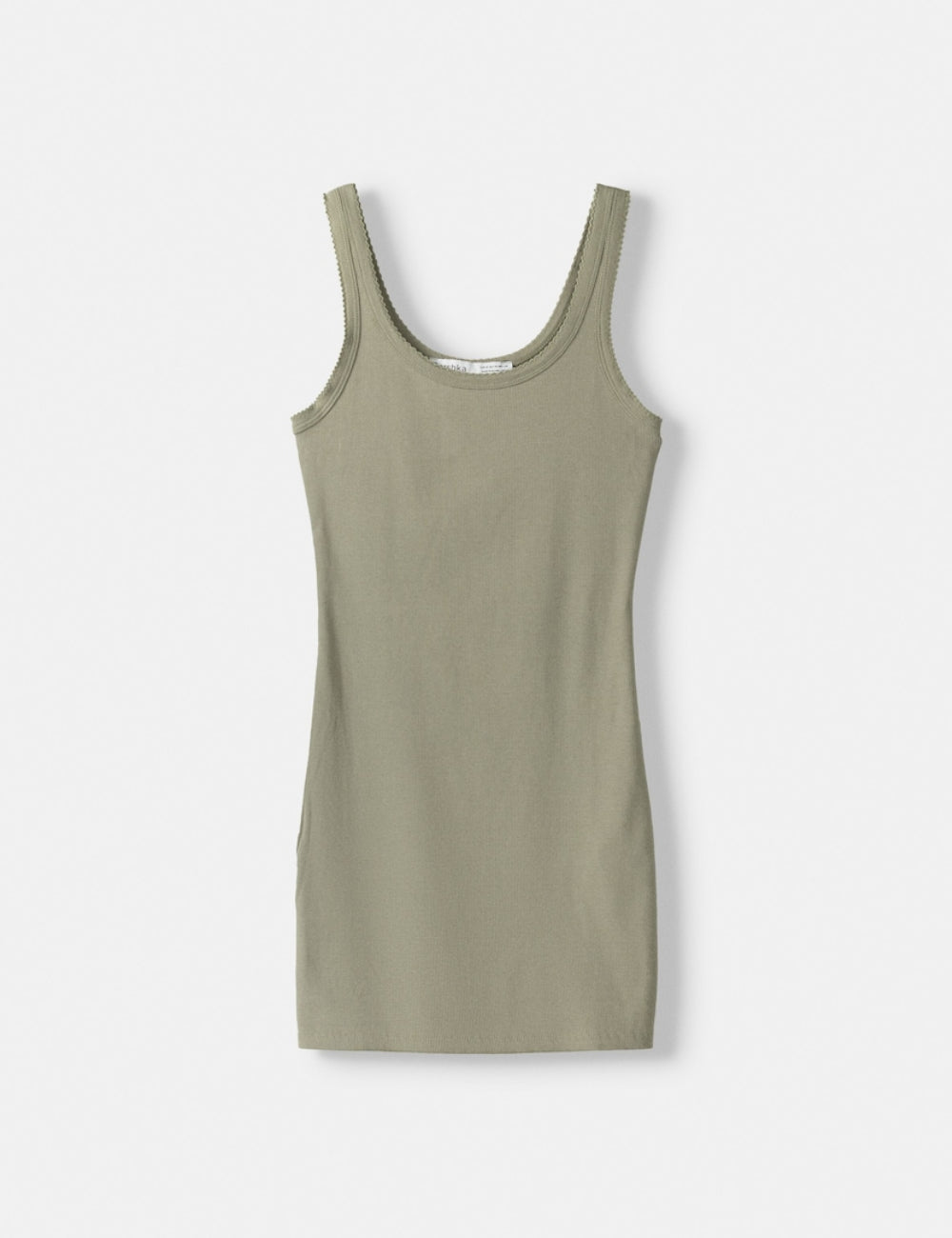 Rochie mini Bershka, kaki