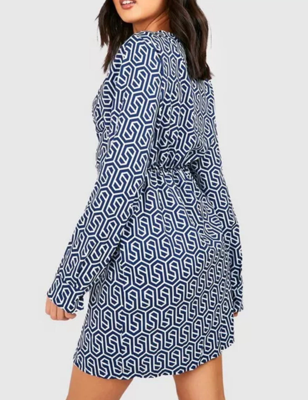 Rochie mini Boohoo, mix culori