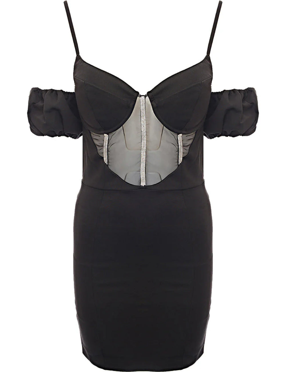 Rochie mini Club L London, negru