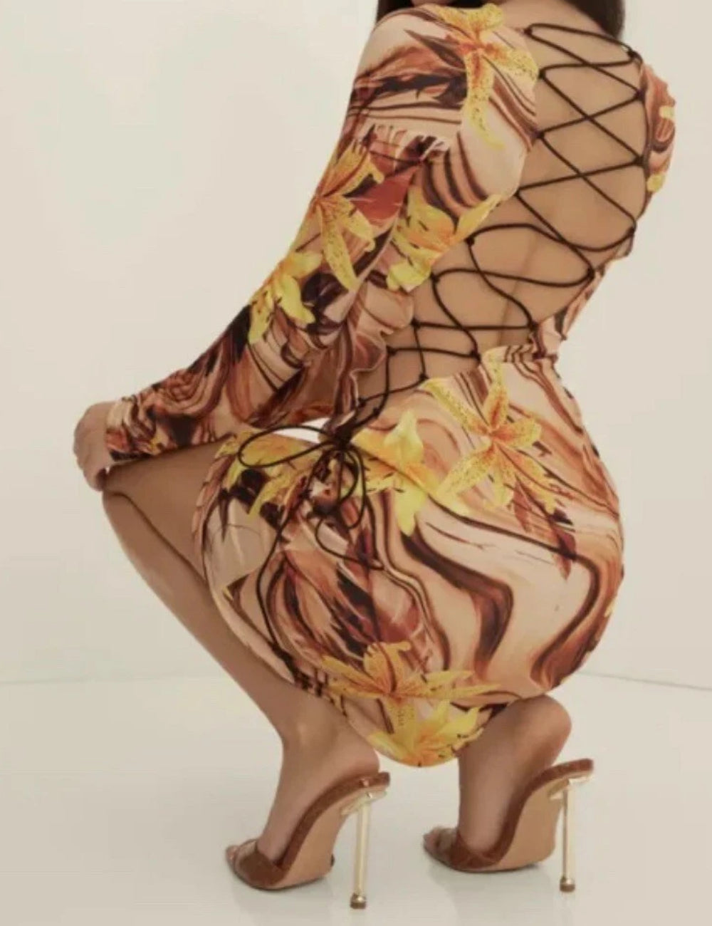 Rochie mini First Distraction, mix culori