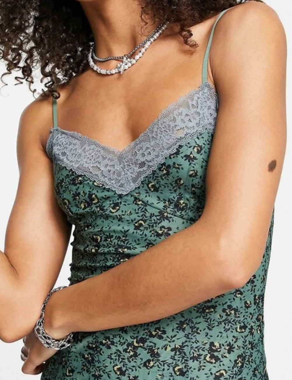 Rochie mini Free People, verde