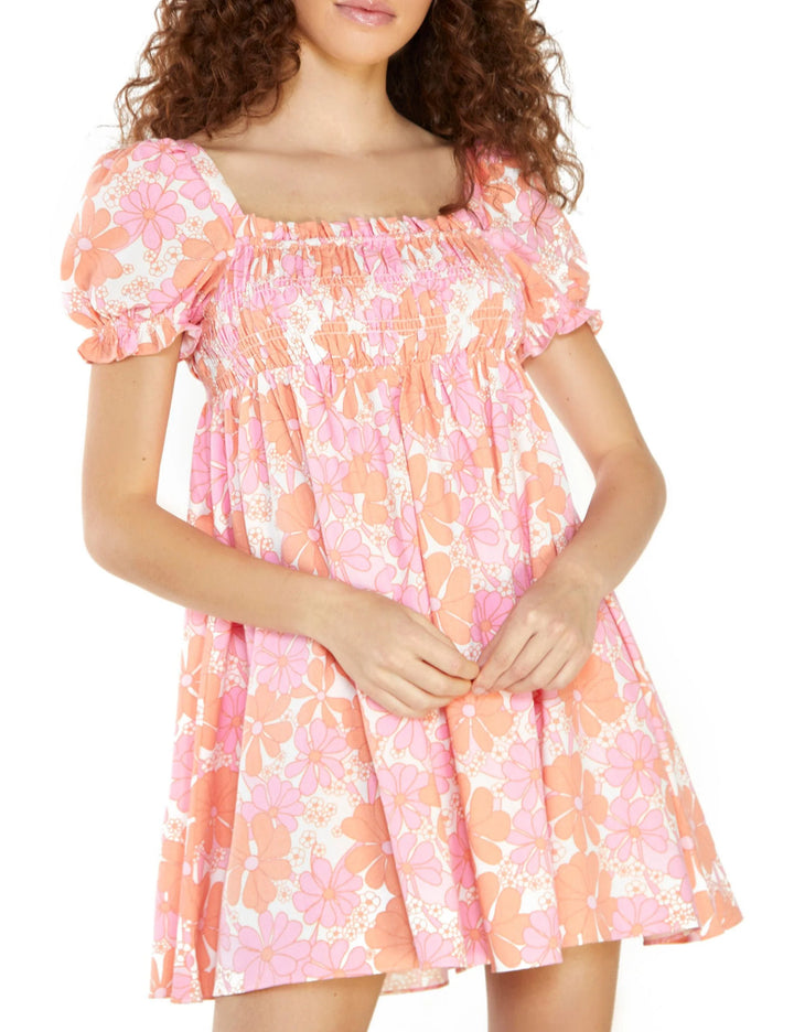 Rochie mini Glamorous, mix culori