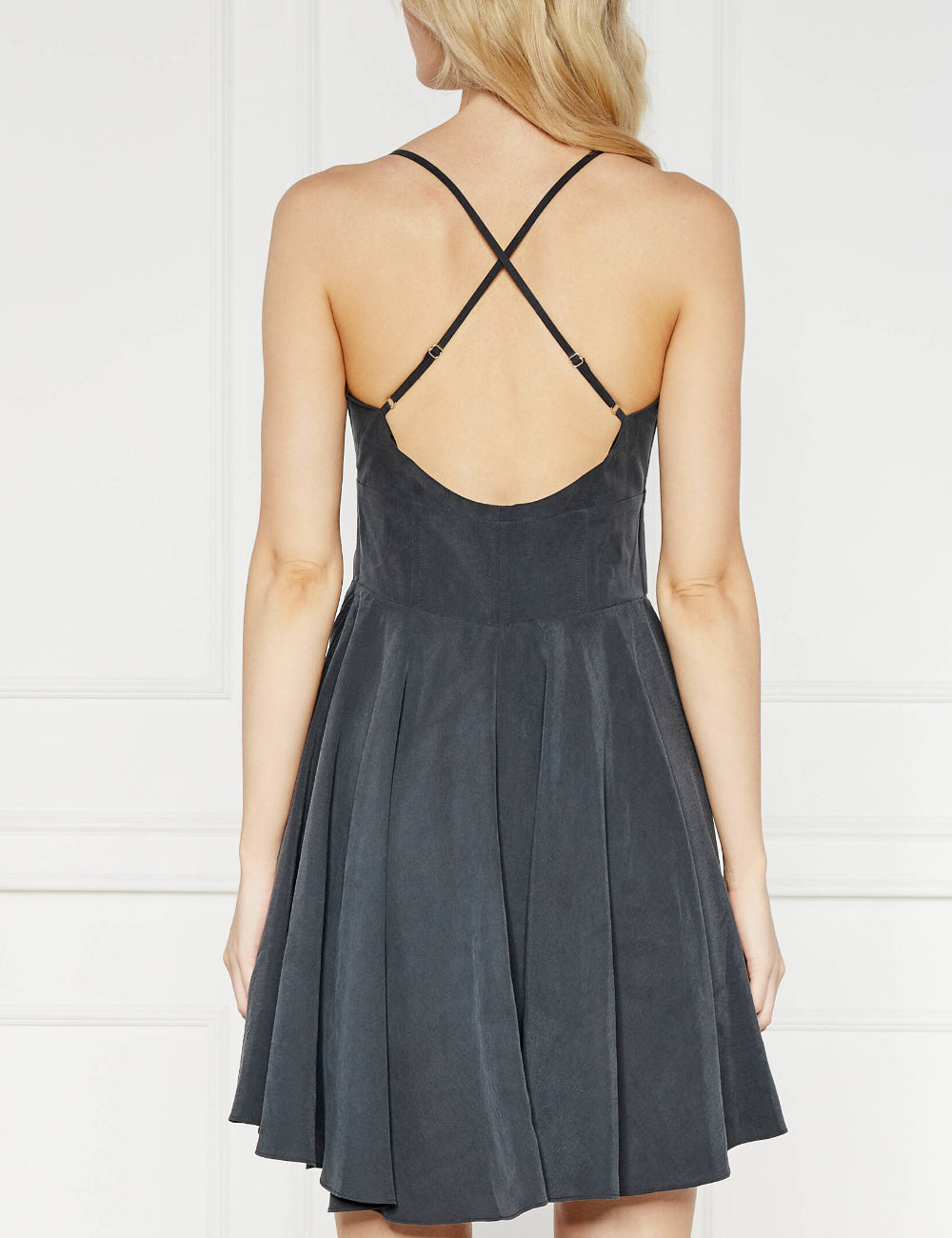 Rochie mini Guess, albastru inchis