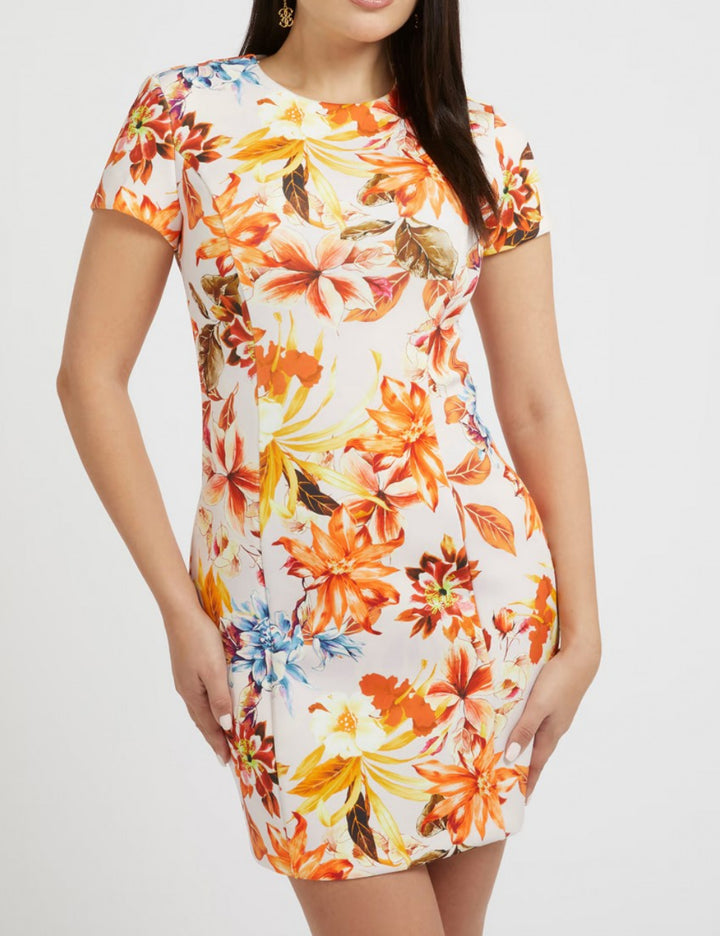 Rochie mini Guess, mix culori