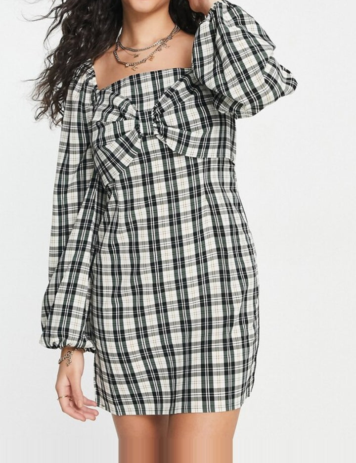 Rochie mini Lola May, mix culori