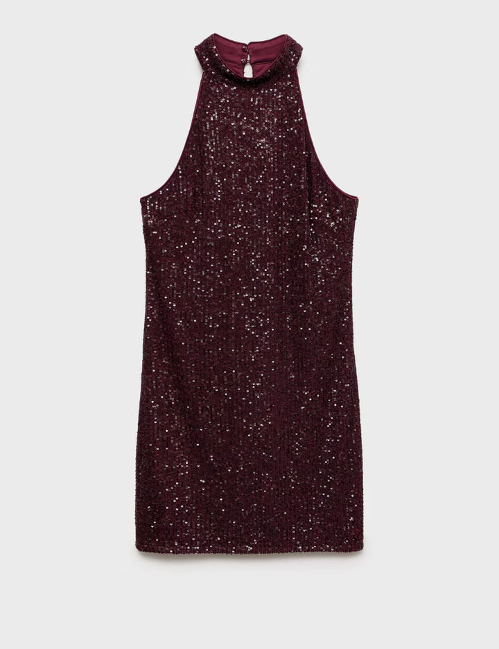 Rochie mini Mango, vișiniu
