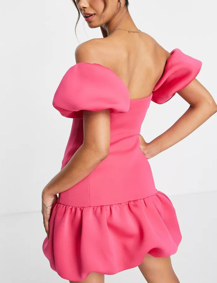 Rochie mini Miss Selfridge, roz