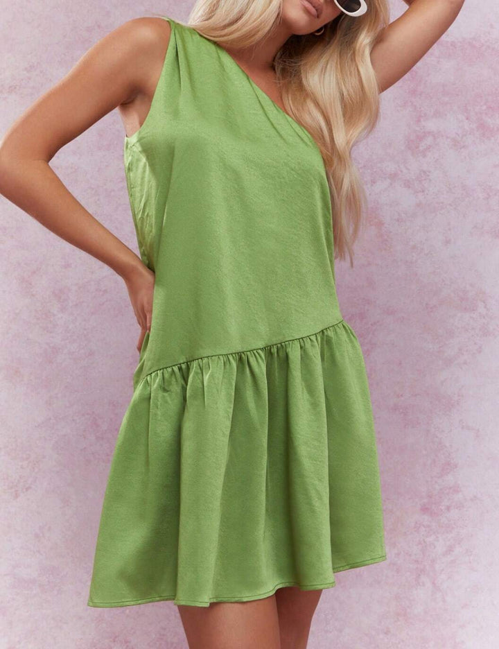 Rochie mini Missguided by Shein, verde