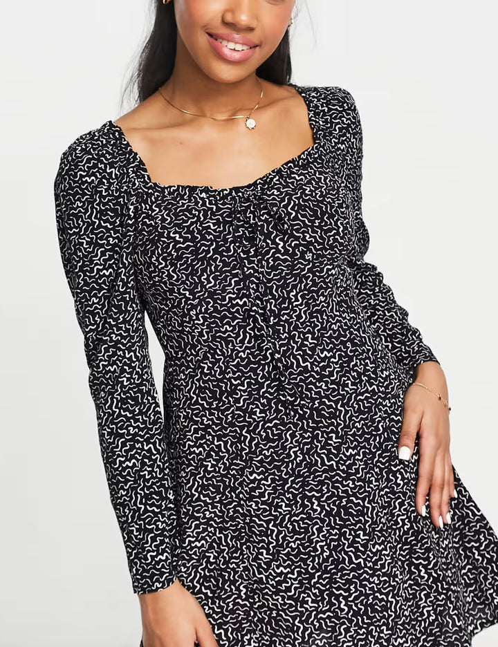 Rochie mini nobody's child, negru