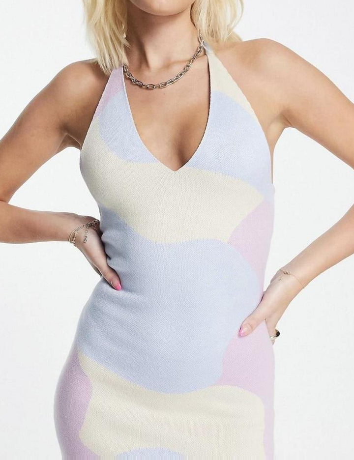 Rochie mini Peppermayo, mix culori