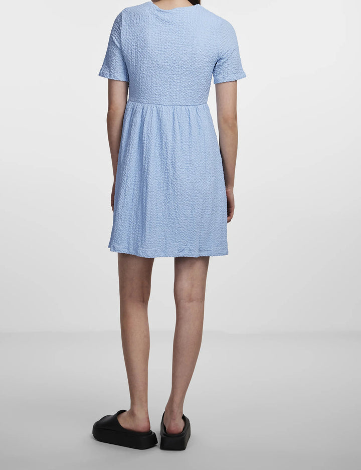 Rochie mini PIECES, albastru