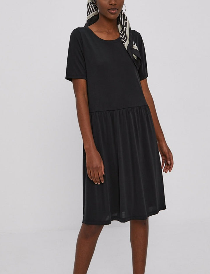 Rochie mini Pieces, gri