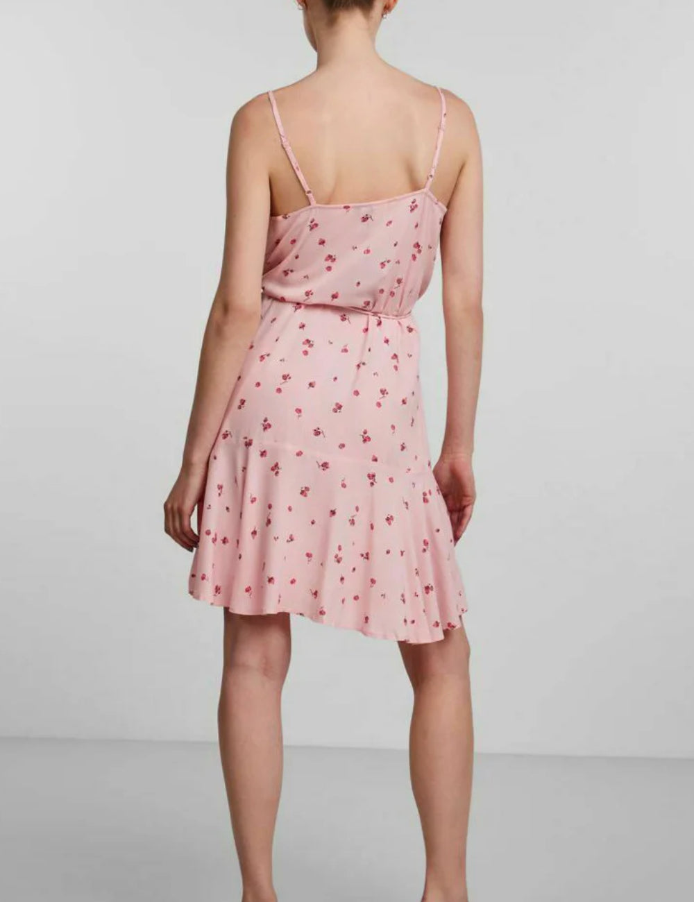 Rochie mini Pieces, roz