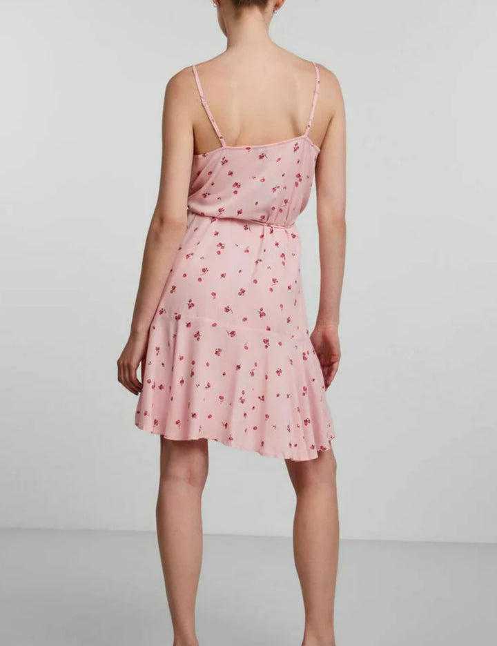 Rochie mini Pieces, roz