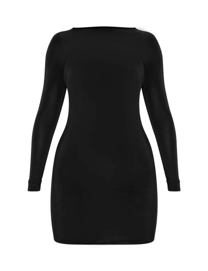 Rochie mini PRETTYLITTLETHING, negru