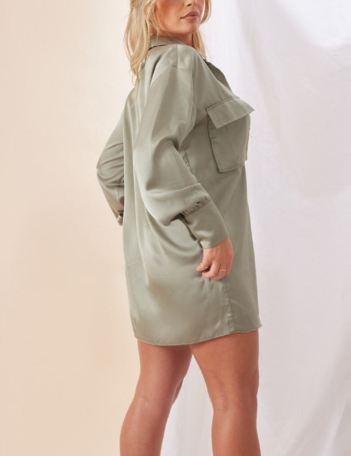 Rochie mini PRETTYLITTLETHING, verde