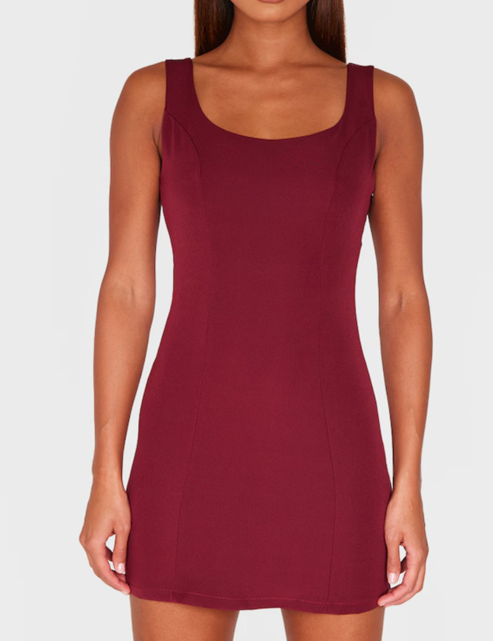 Rochie mini PRETTYLITTLETHING, vișiniu