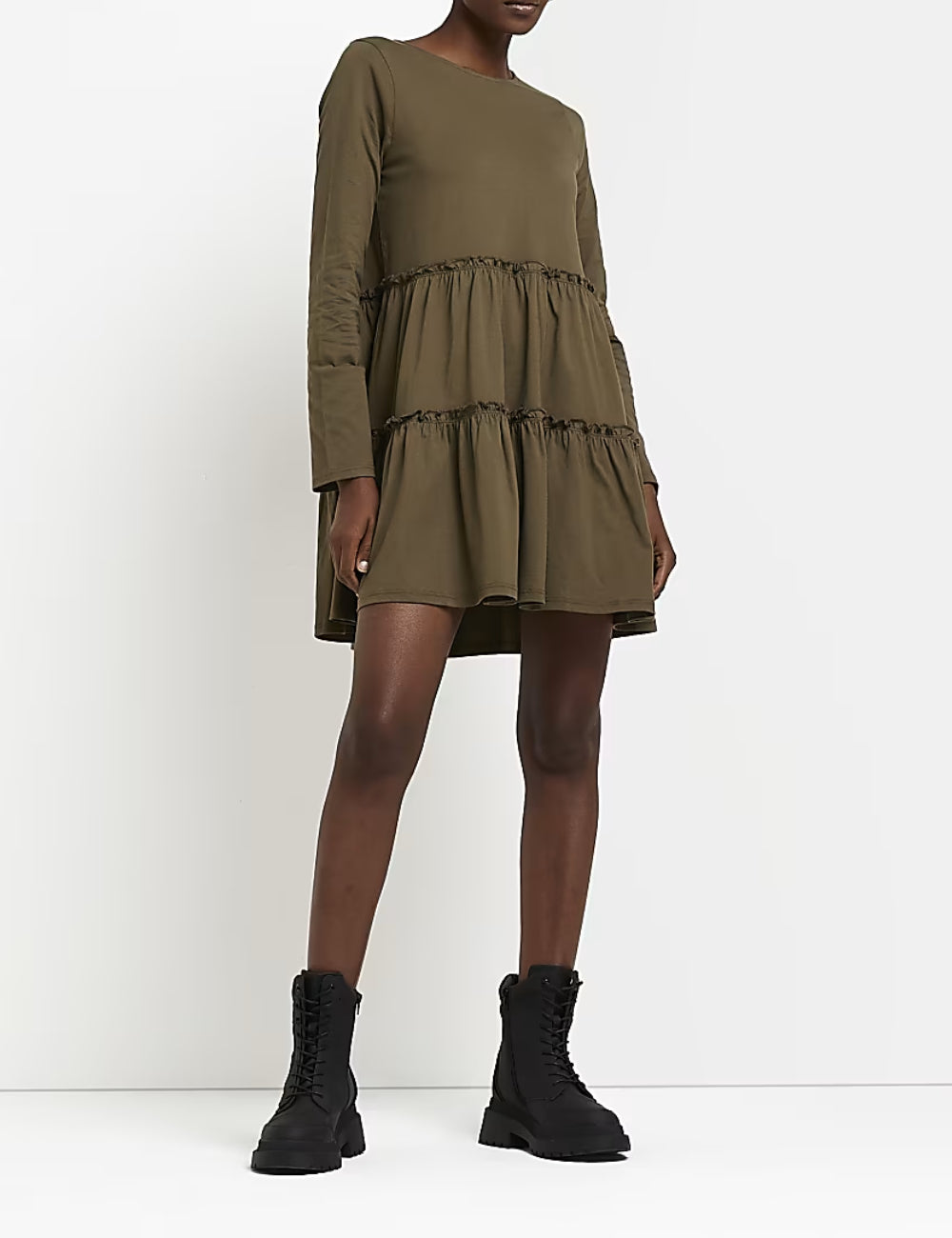 River Island mini ruha, zöld