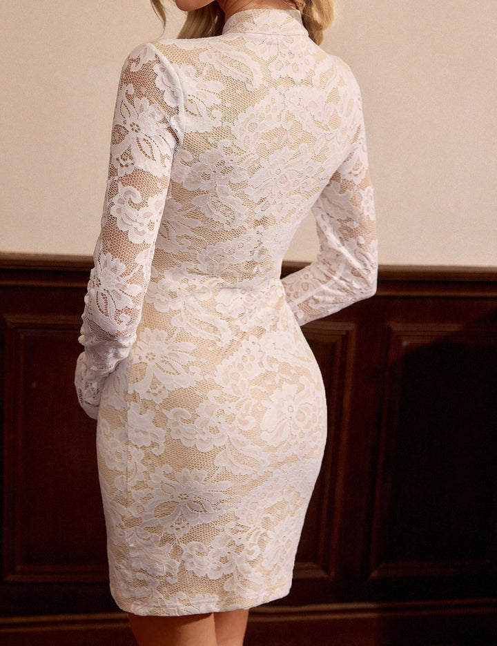 Rochie mini Shein, alb