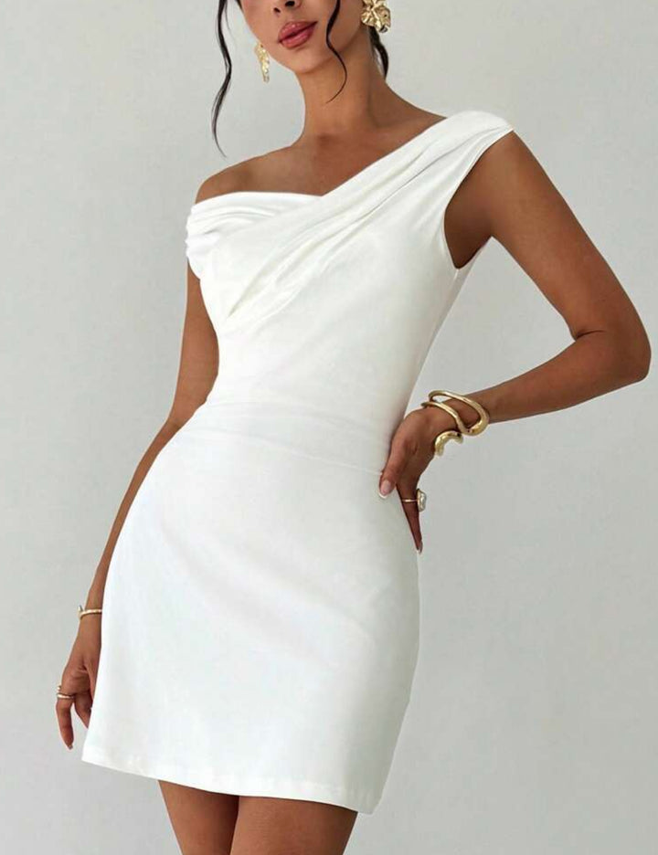 Rochie mini Shein, alb