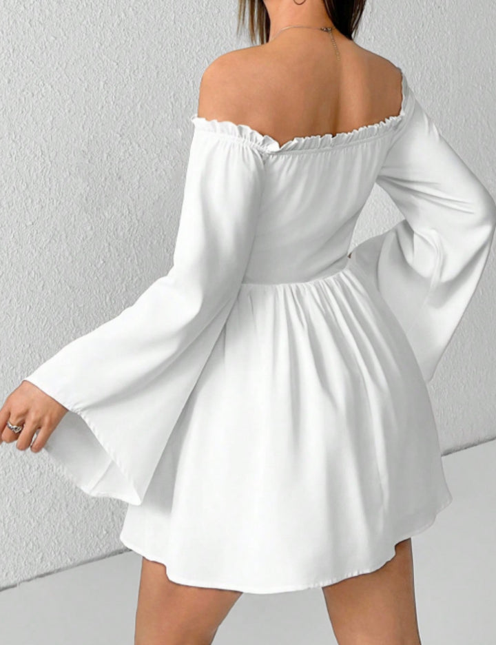 Shein mini ruha, fehér