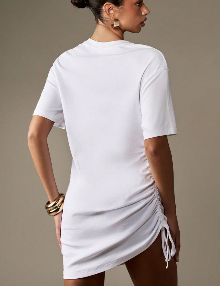 Rochie mini Shein Missguided, alb