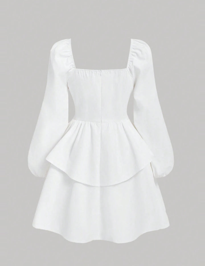 Shein mini ruha, fehér