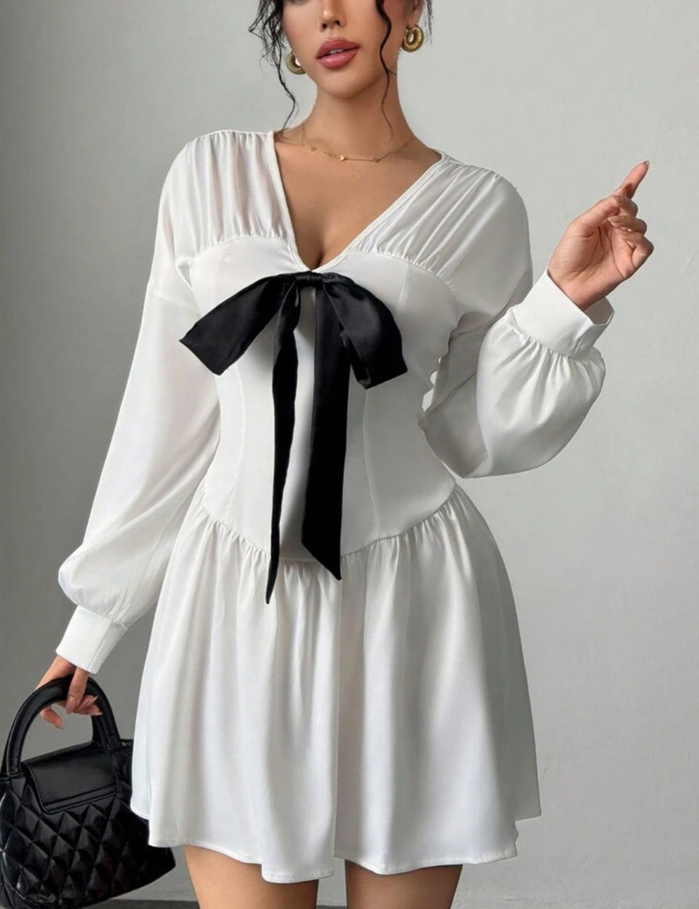 Shein Mini Dress, White