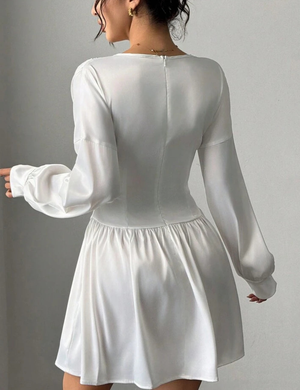 Shein Mini Dress, White