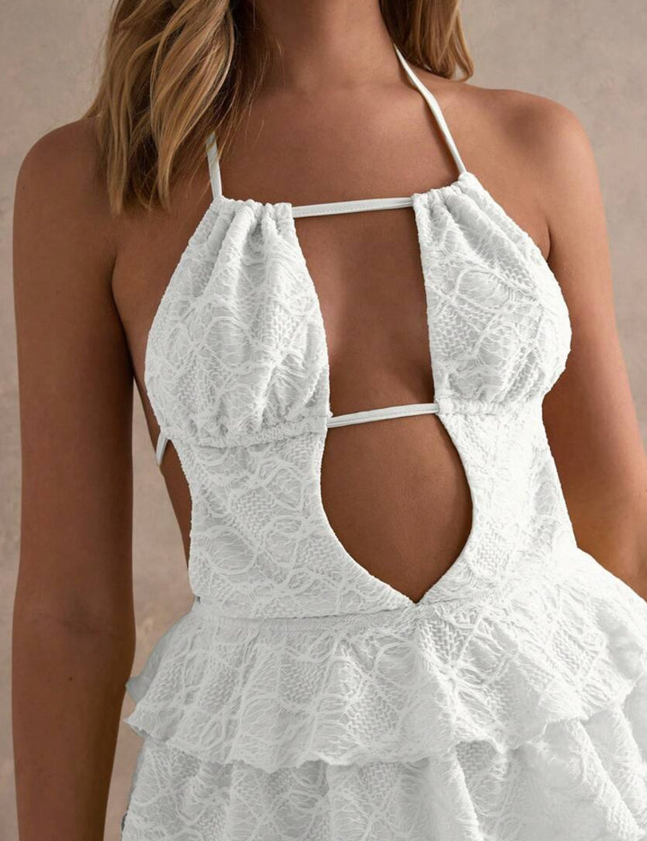 Shein mini ruha, fehér