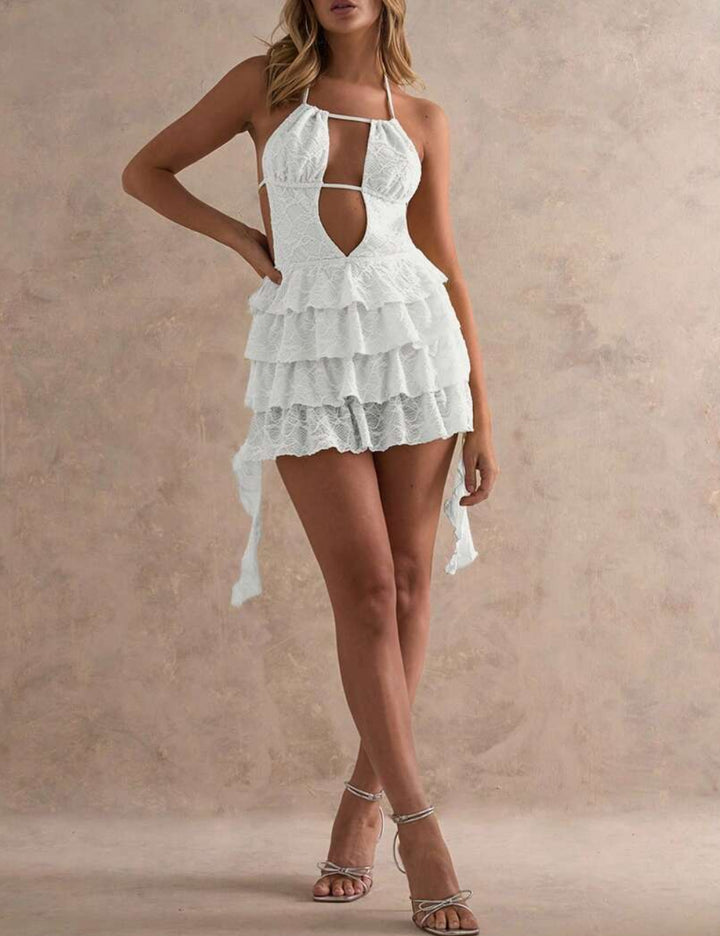 Shein mini ruha, fehér