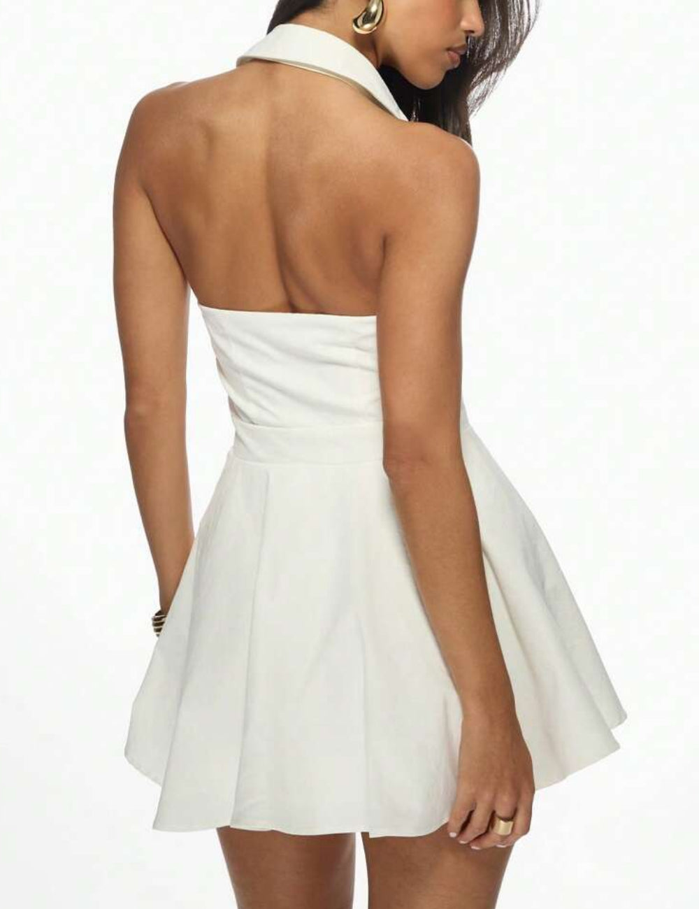 Rochie mini Shein Missguided, alb