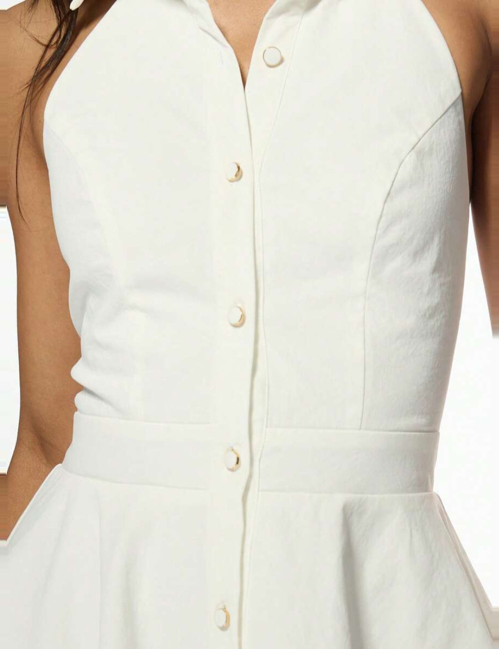 Rochie mini Shein Missguided, alb
