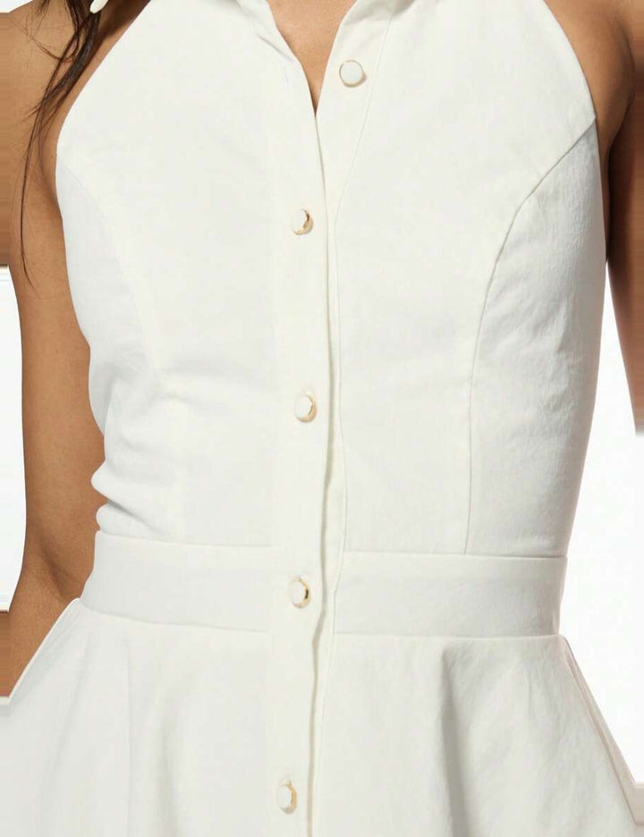 Rochie mini Shein Missguided, alb