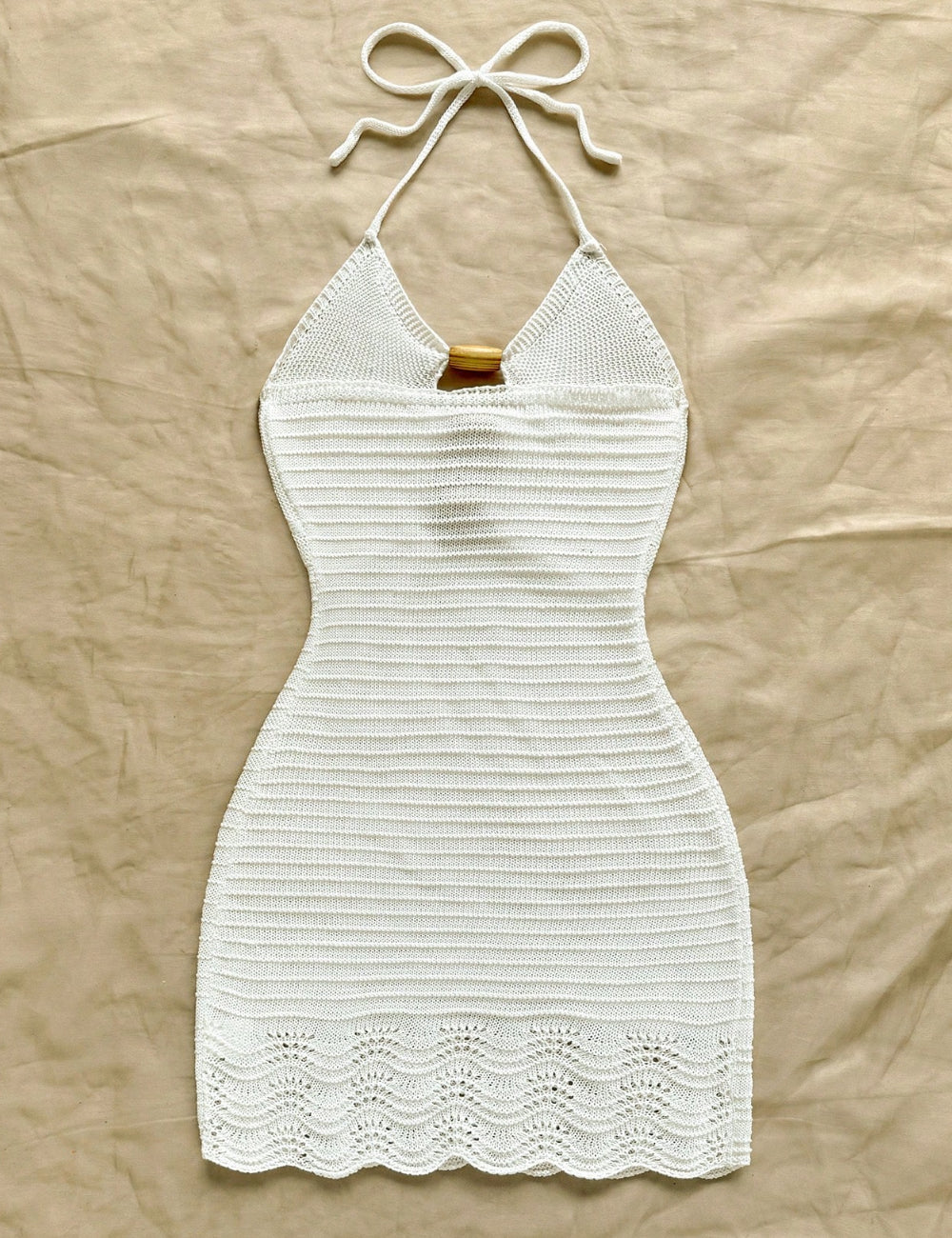 Shein mini ruha, fehér