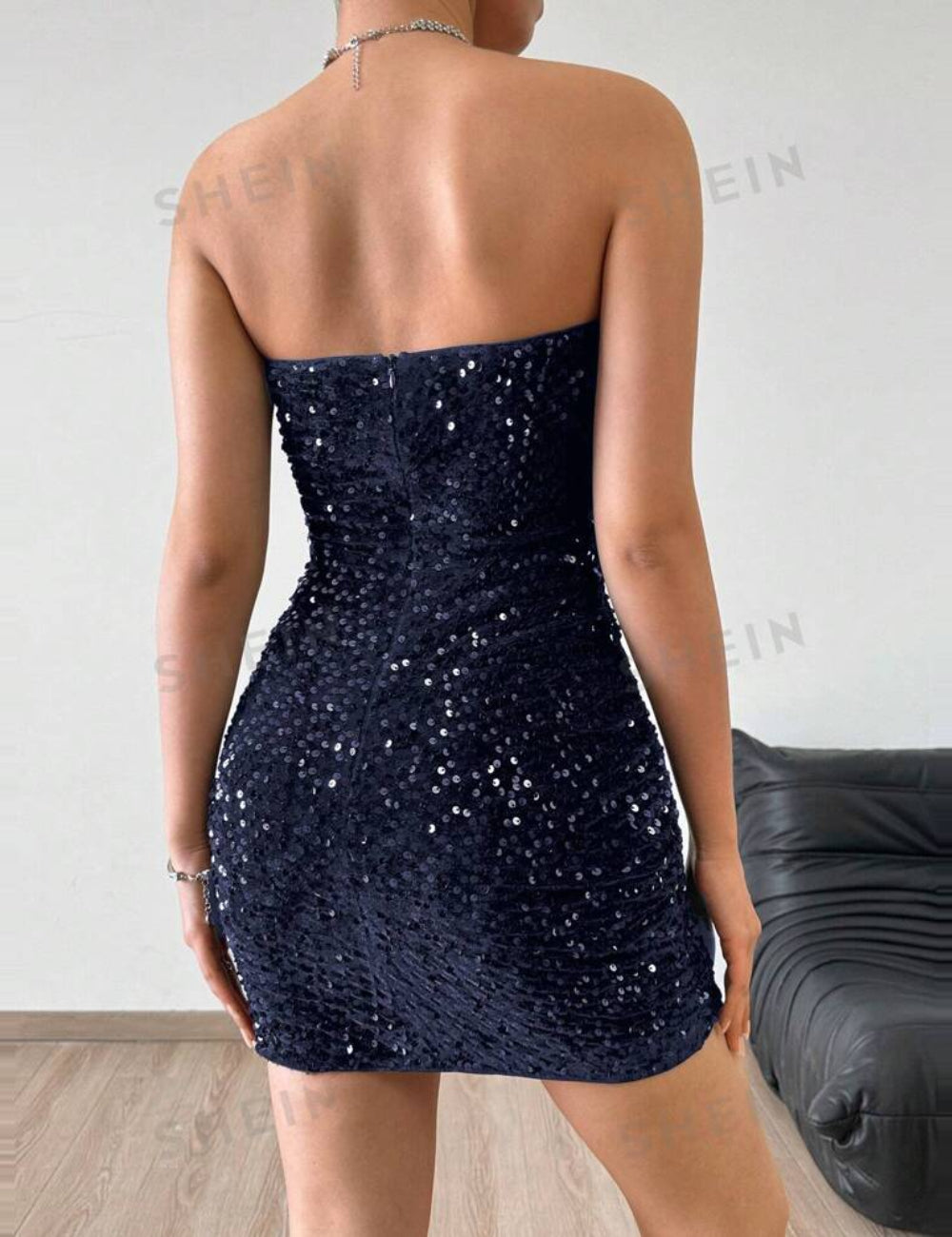 Rochie mini Shein, albastru