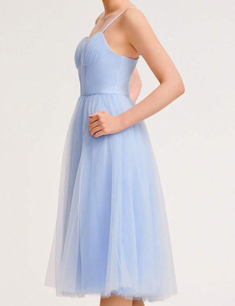 Shein mini ruha, kék