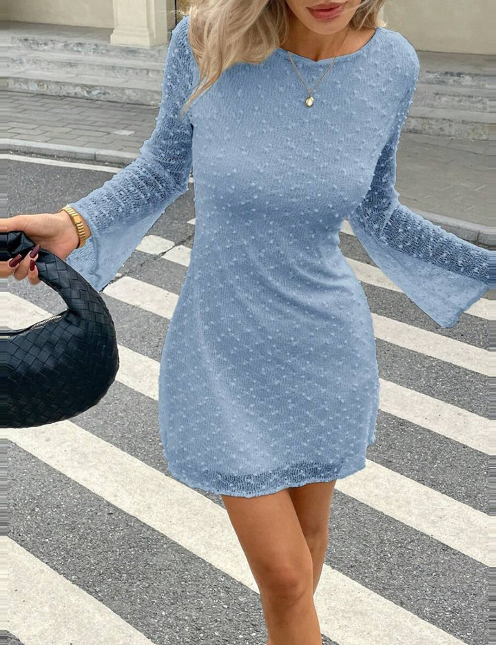 Shein mini ruha, kék