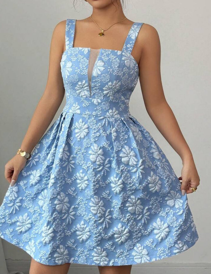 Shein miniruha, kék