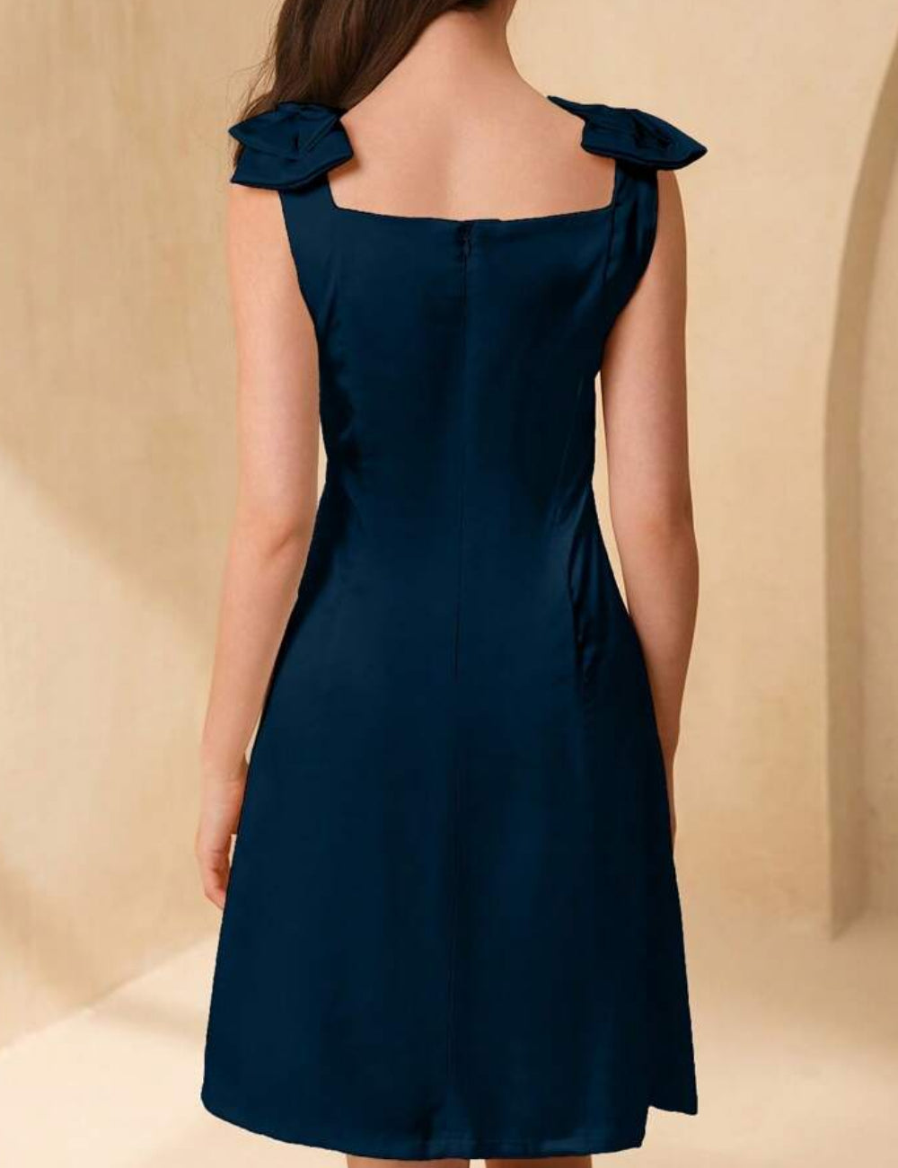 Shein mini ruha, kék