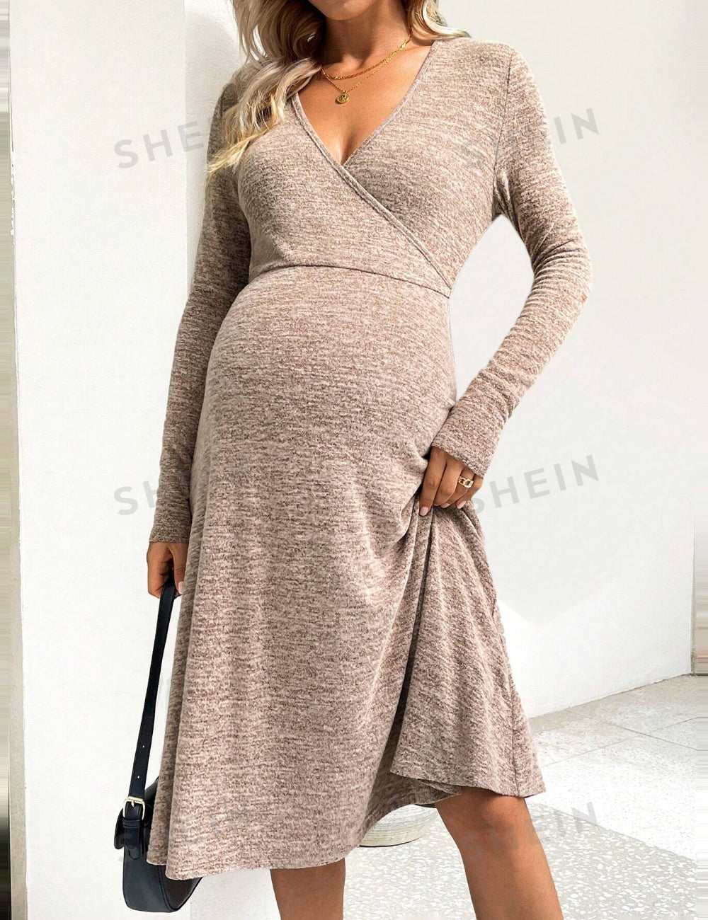 Rochie mini Shein, bej
