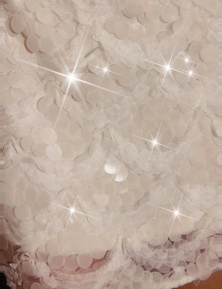 Shein mini ruha, bézs
