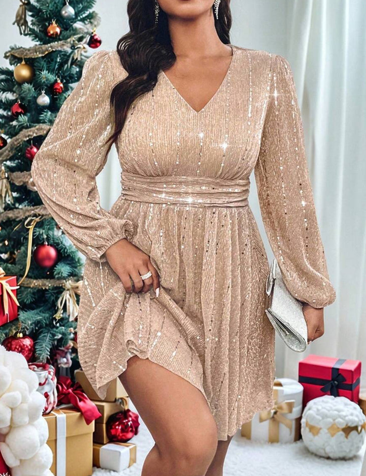 Rochie mini Shein, crem