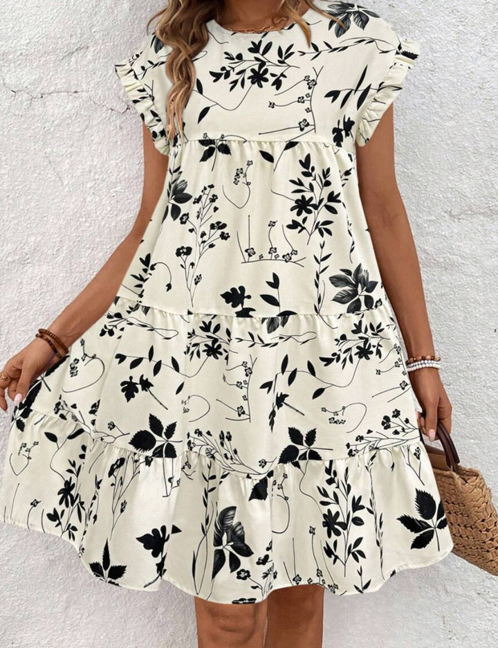 Rochie mini Shein, crem