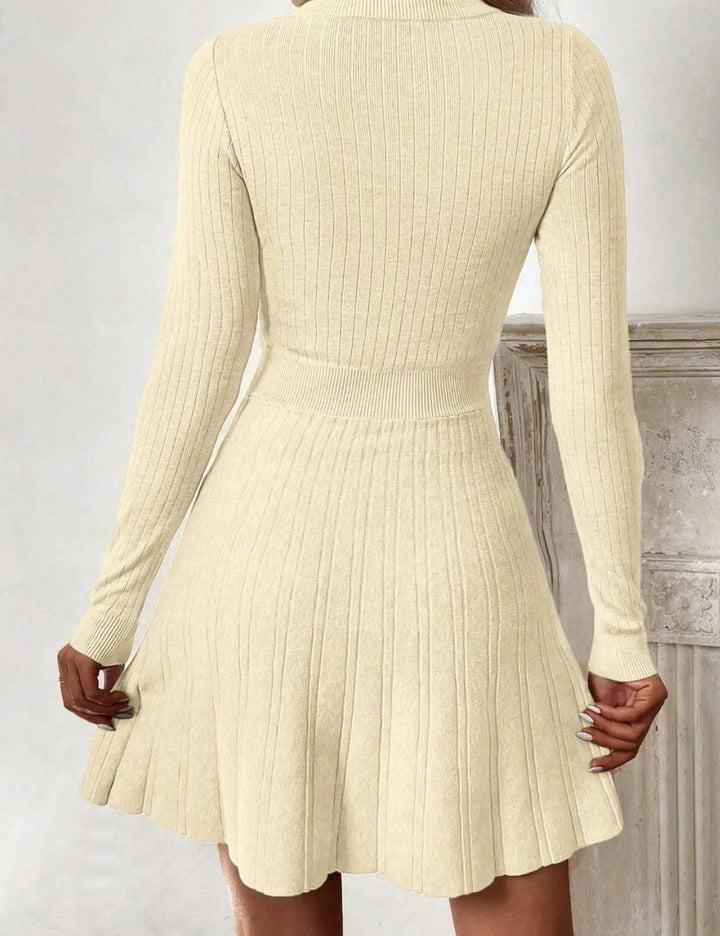 Rochie mini Shein, crem
