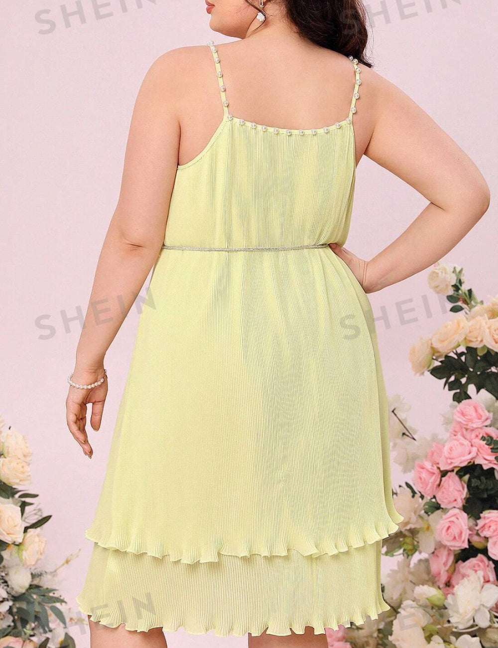 Rochie miniSHEIN, galben