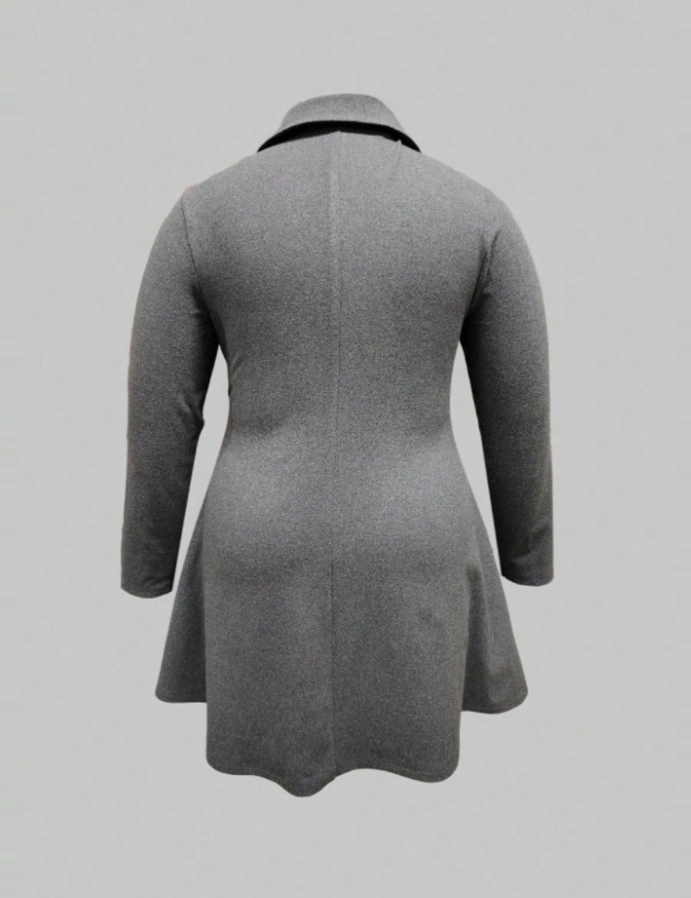 Rochie mini Shein Curve+, gri