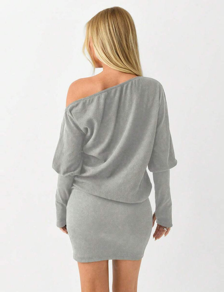 Rochie mini Shein, gri
