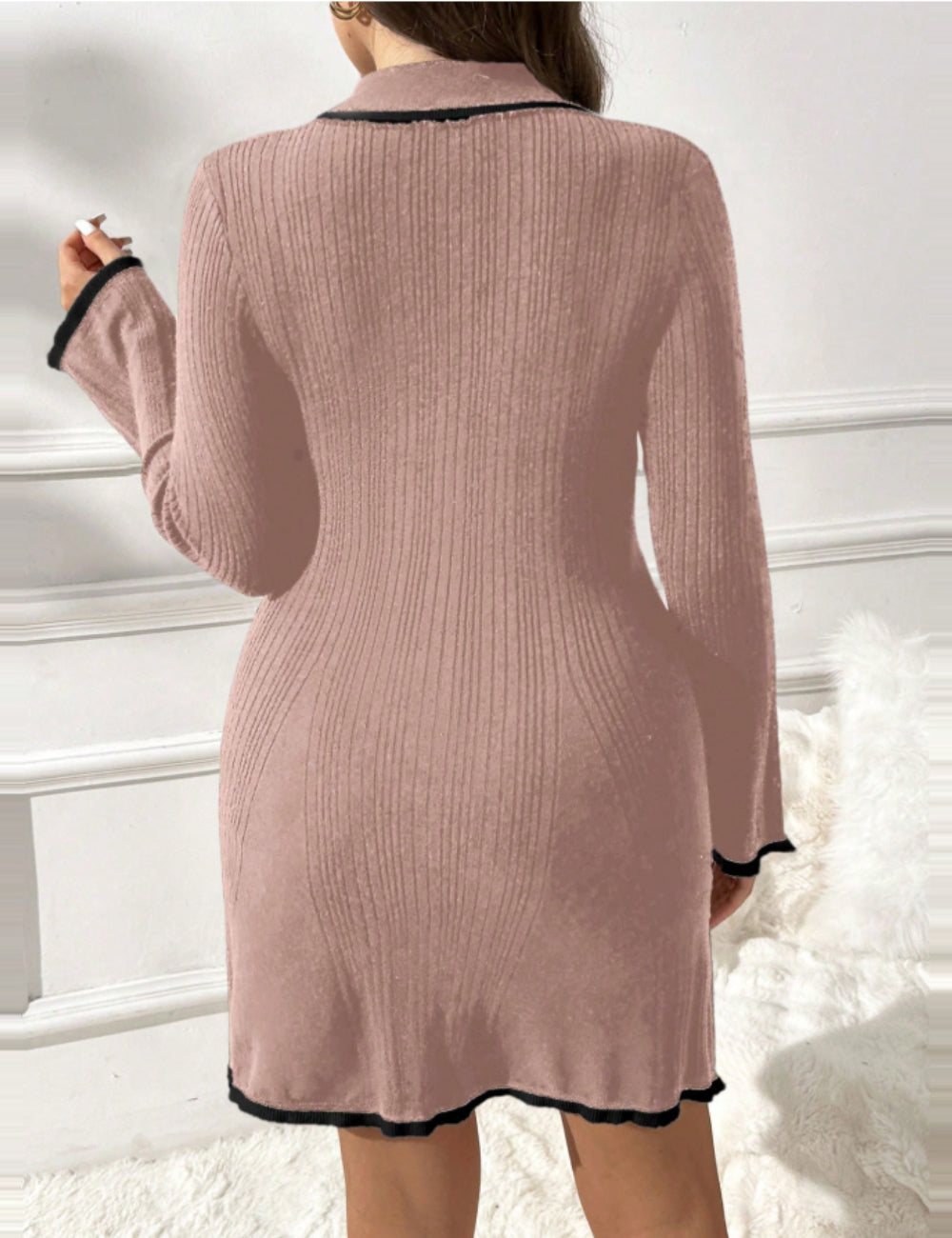 Rochie mini Shein Curve+, gri
