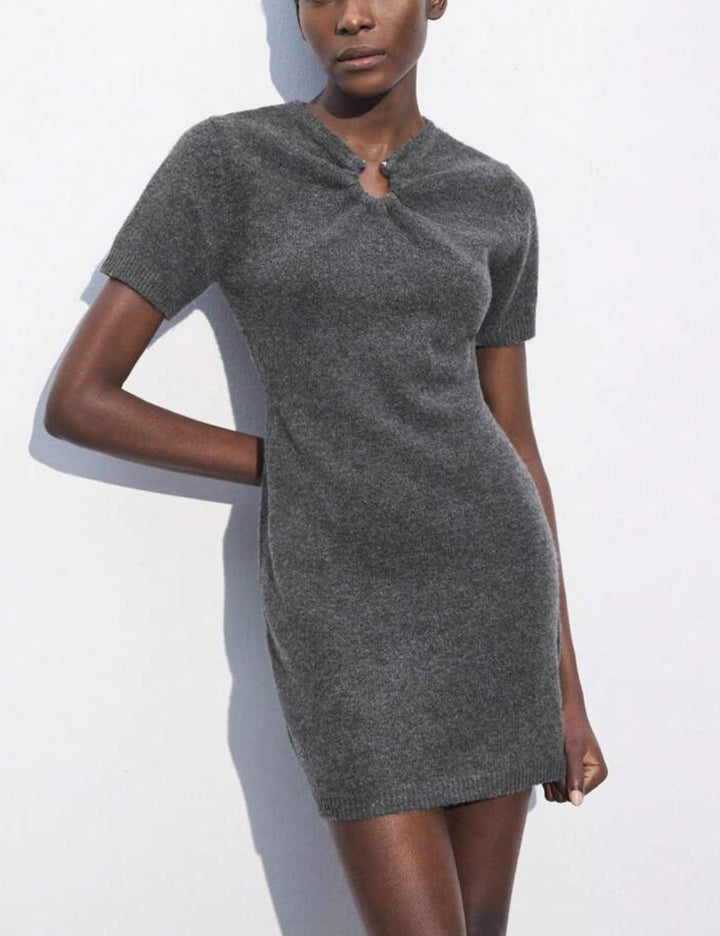 Rochie mini Shein, gri